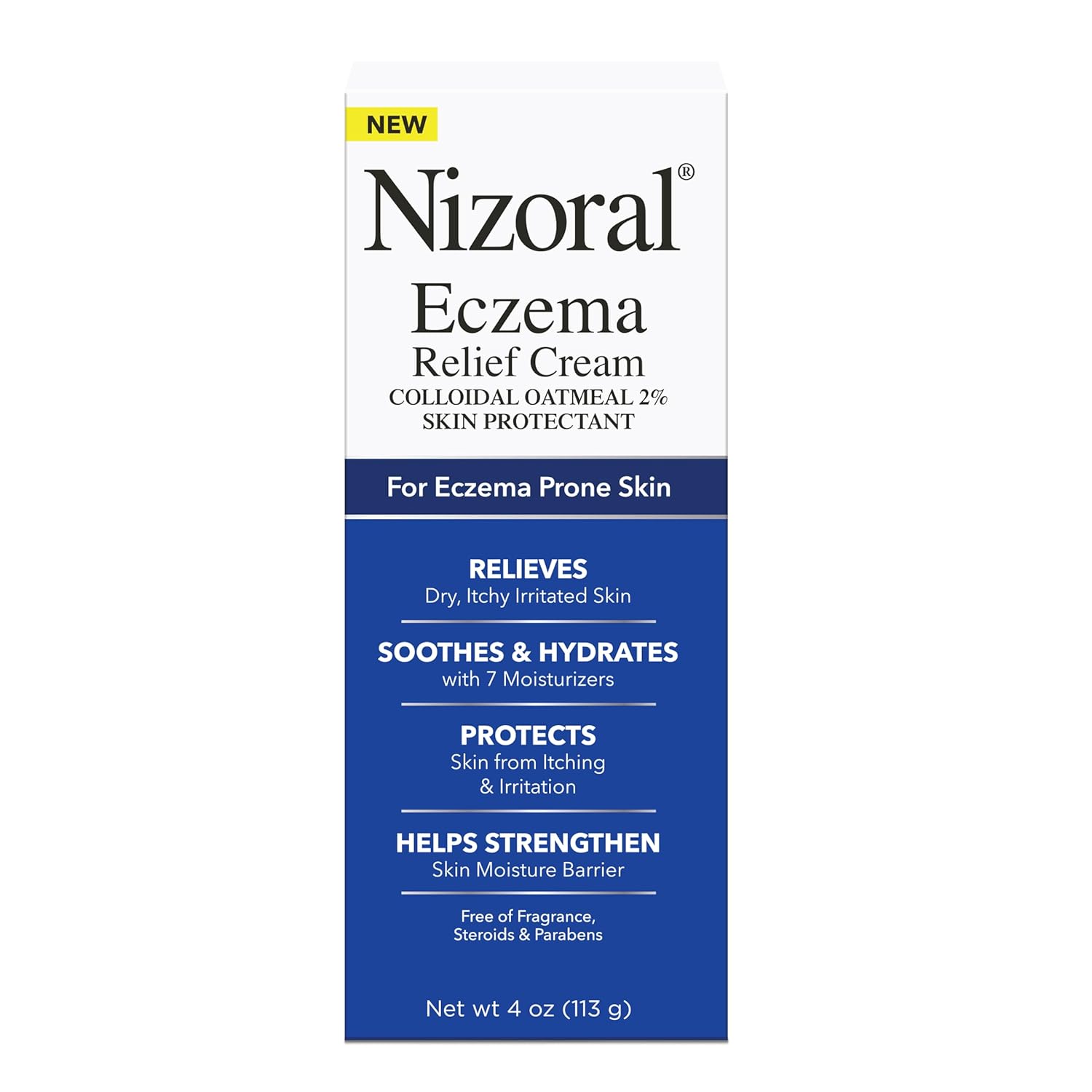Nizoral Eczema Relief Cream Colloidal Oatmeal 113g