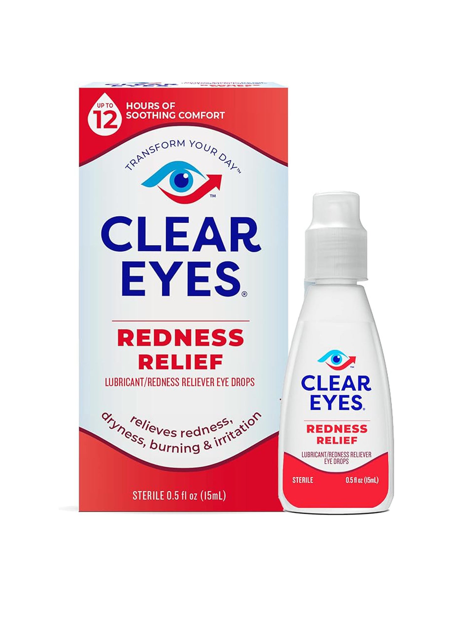 Clear Eyes Redness Relief XL - Oogdruppels Tegen Rode Ogen - 15ml