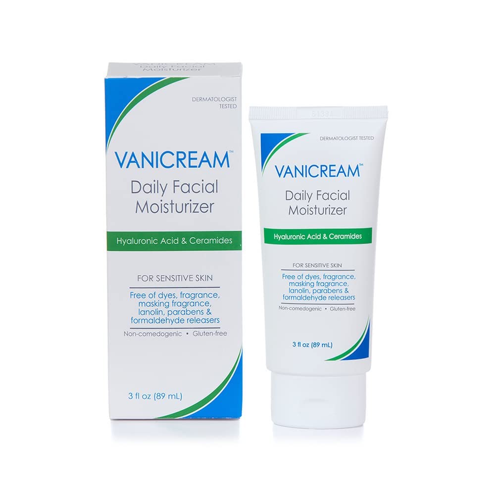 Vanicream - Daily Facial Moisturizer, voor gevoelige huid, geurvrij - 89 ml