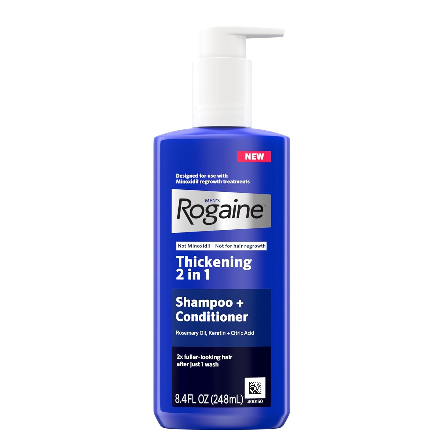 Rogaine Men's Thickening 2 in 1 Shampoo + Conditioner 248ml