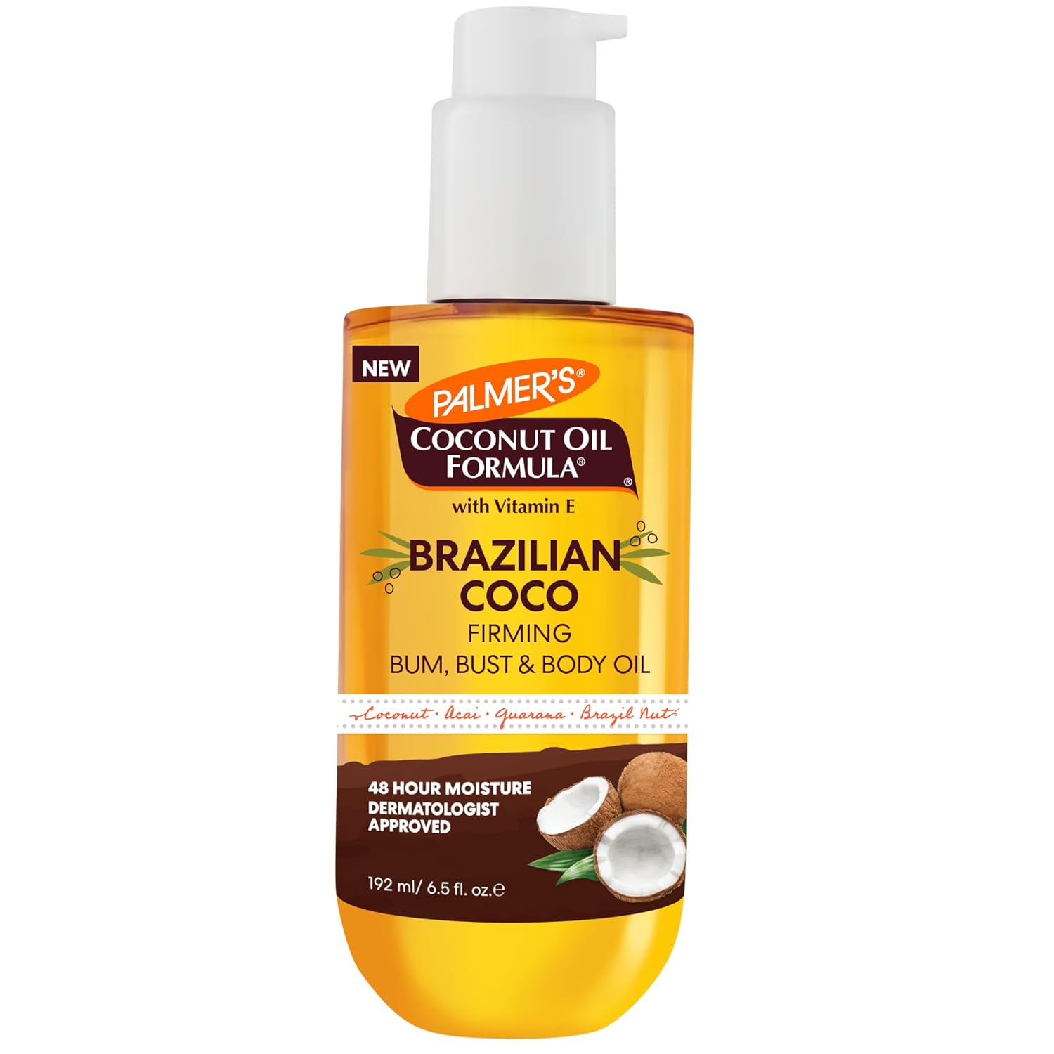 Palmer's Brazilian Coco Firming Body Oil 192ml