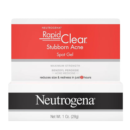 Neutrogena, Rapid Clear, Stubborn Acne Spot Gel, Maximum Strength 28g