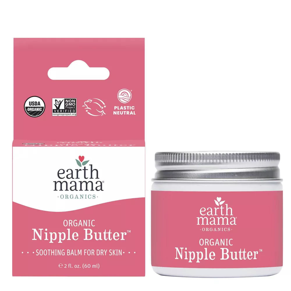 Earth Mama Organics Nipple Butter - Natural Nipple Butter
