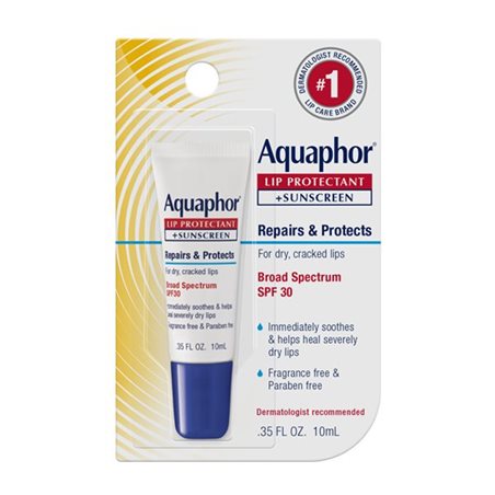 Aquaphor Lip Repair Lip Balm with Sunscreen, Lip Protectant, Lip Balm SPF 30