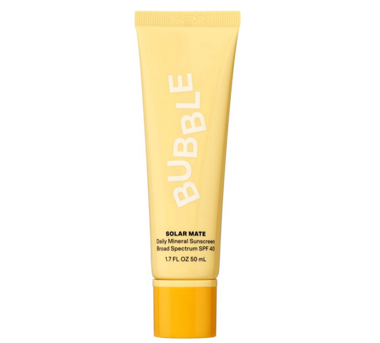 Bubble - Skincare Solar Mate Mineral Sunscreen SPF 40, All Skin Types - 50mL