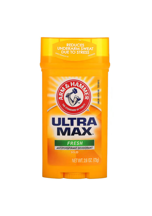 Arm & Hammer, UltraMax, vaste anti-transpirant deodorant, fris, 2,6 oz (73 g)