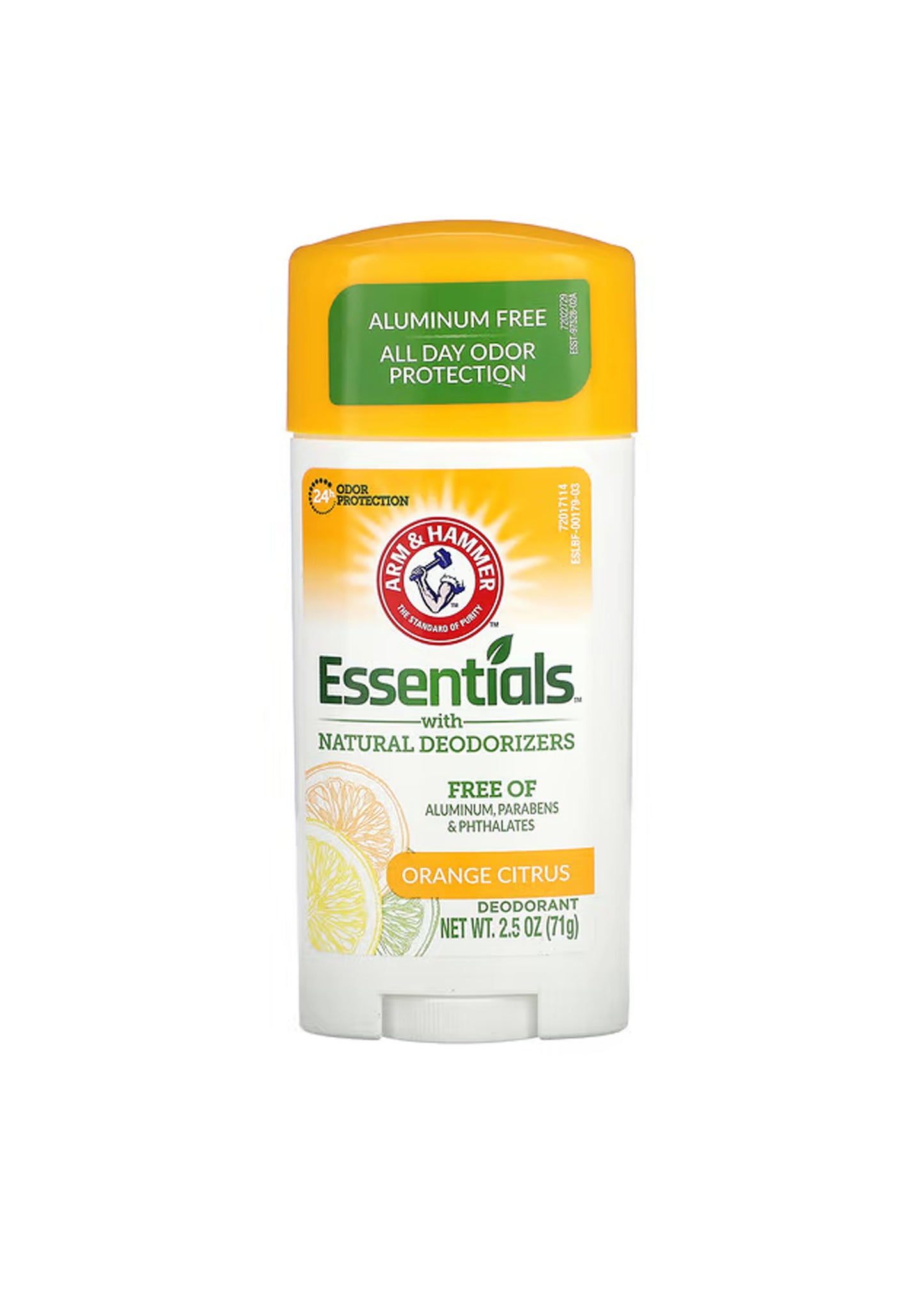 Arm & Hammer Essentials met natuurlijke deodorant -  Orange Citrus, 2.5 oz (71 g