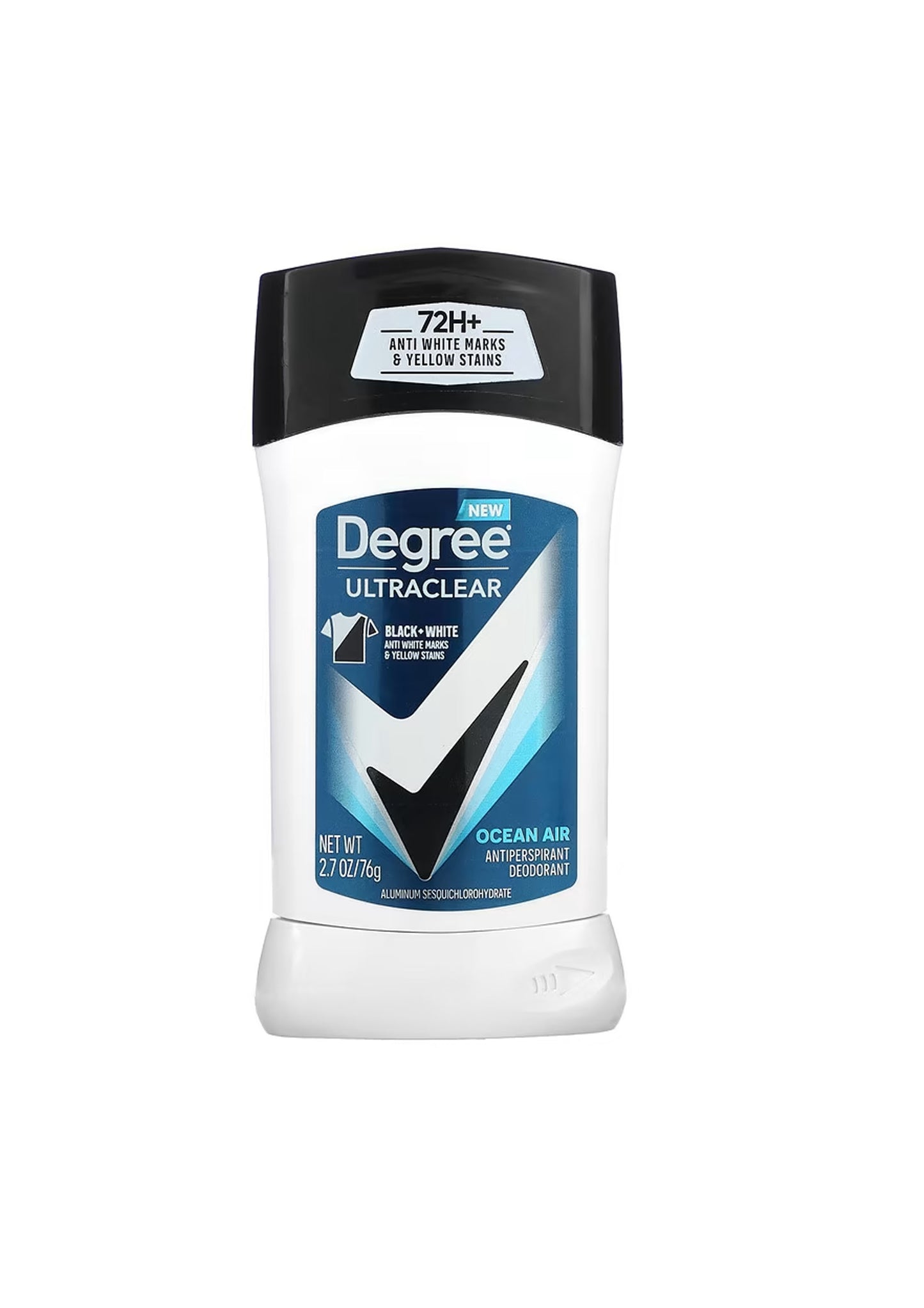 Degree, UltraClear, Zwart + Wit, Anti-transpirant Deodorant, Oceaanlucht, 2,7 oz (76 g)