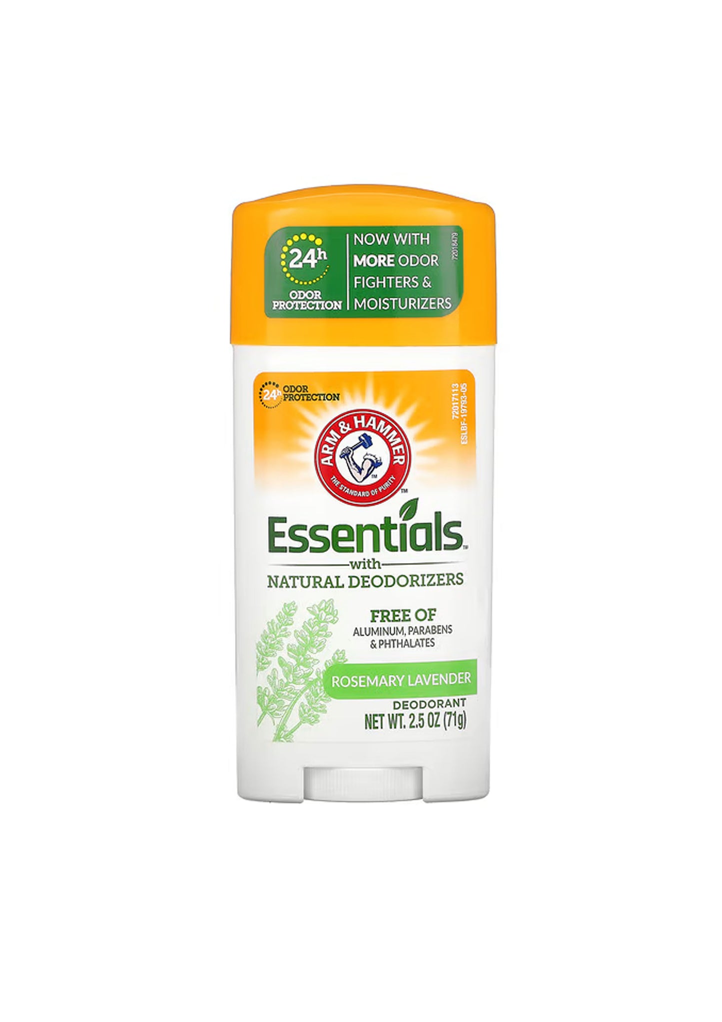 Arm & Hammer, Essentials with Natural Deodorant - Rosemary Lavender, 2.5 oz (71 g)