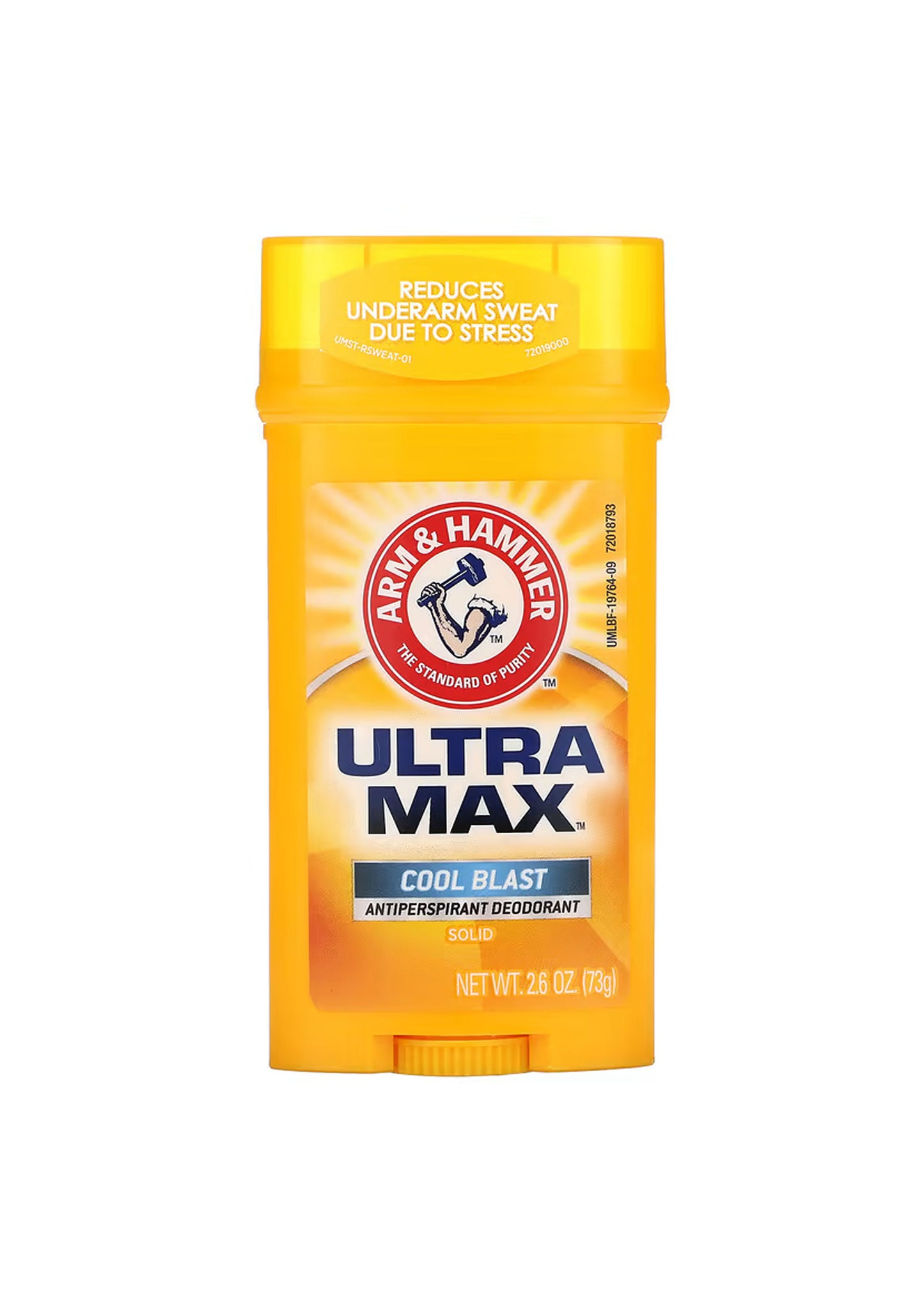 Arm & Hammer, UltraMax, Solid Antiperspirant Deodorant -  Cool Blast, 2.6 oz (73 g)