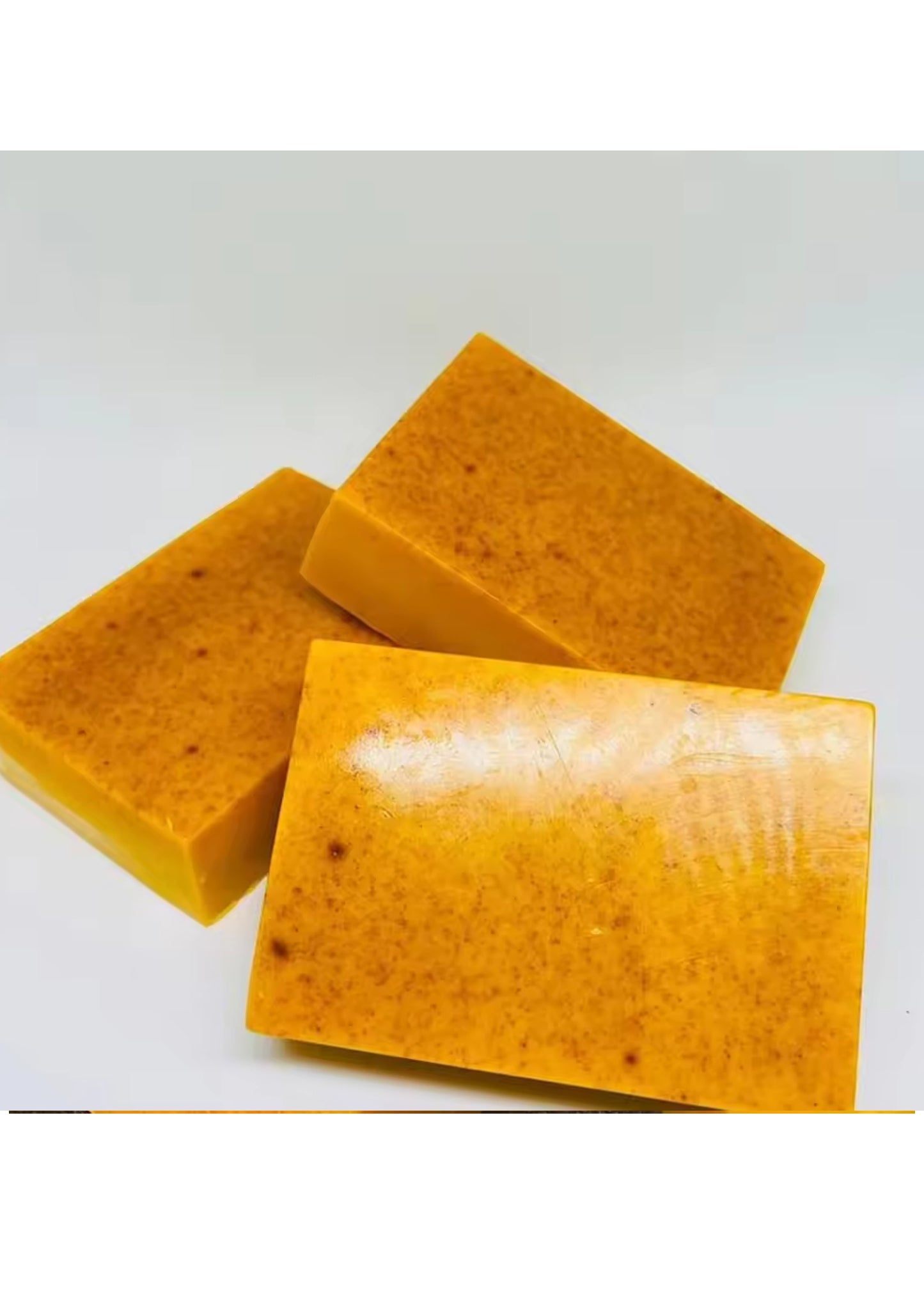 Kojic Acid - Hand Made Brightening Facial Dark Spots Remover Lemon Organic Ginger Turmeric And Kojic Acid Soap  - voor donkere vlekken Citroen Biologische gember-kurkuma en kojiczuurzeep Handgemaakt