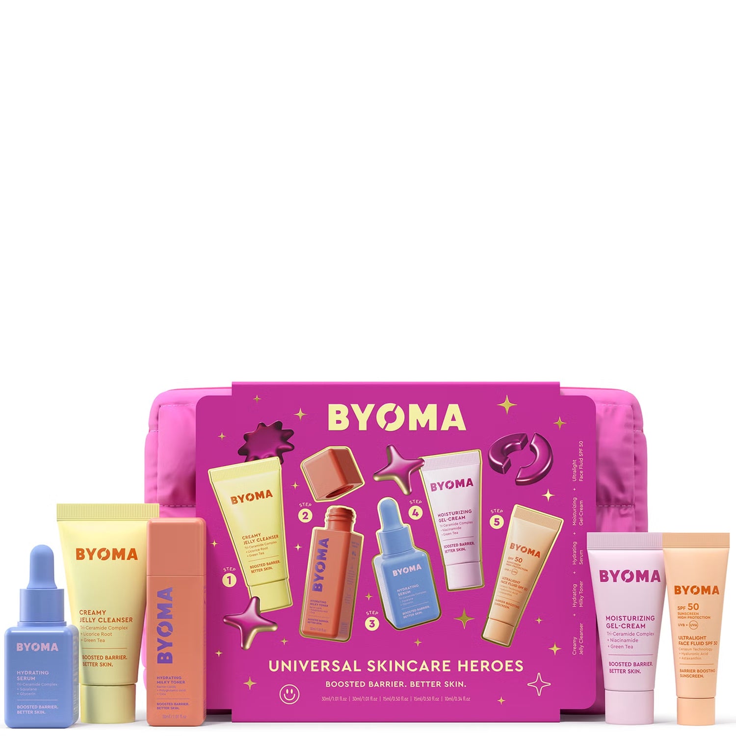 BYOMA Universal Skincare Heroes