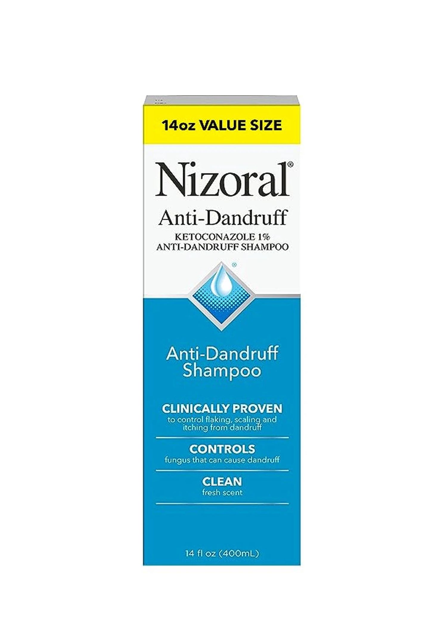 Nizoral Anti Dandruff Shampoo with 1% Ketoconazole 400ml